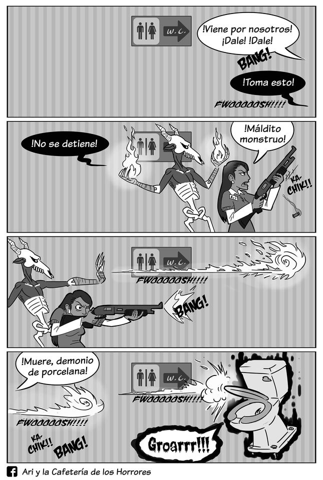 Comic Do::::Ari y la Cafeteria de los Horrores image number 6