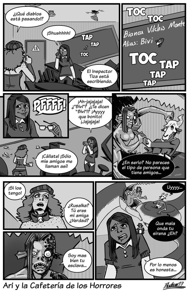 Comic Do::::Ari y la Cafeteria de los Horrores image number 70