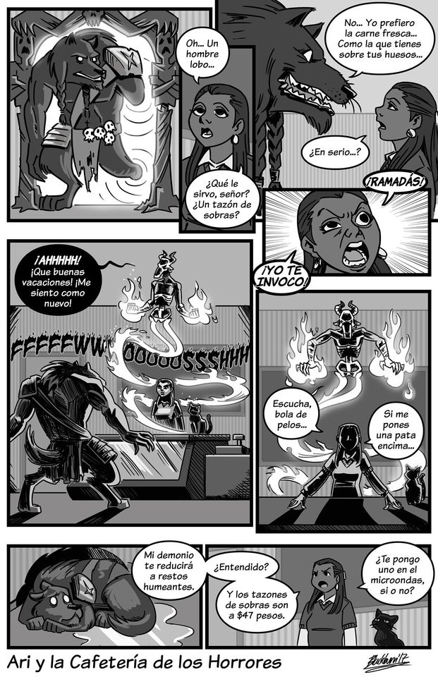 Comic Do::::Ari y la Cafeteria de los Horrores image number 71
