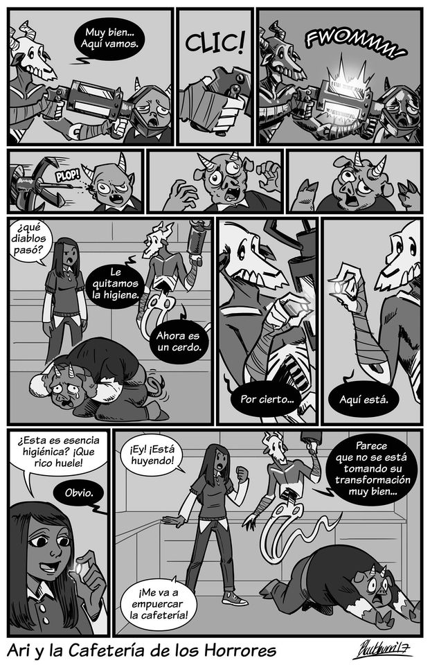 Comic Do::::Ari y la Cafeteria de los Horrores image number 73