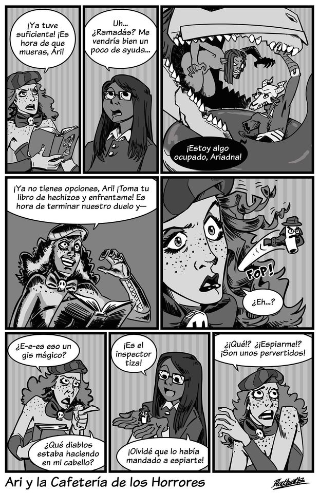Comic Do::::Ari y la Cafeteria de los Horrores image number 74