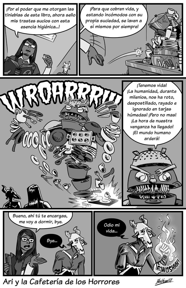 Comic Do::::Ari y la Cafeteria de los Horrores image number 81