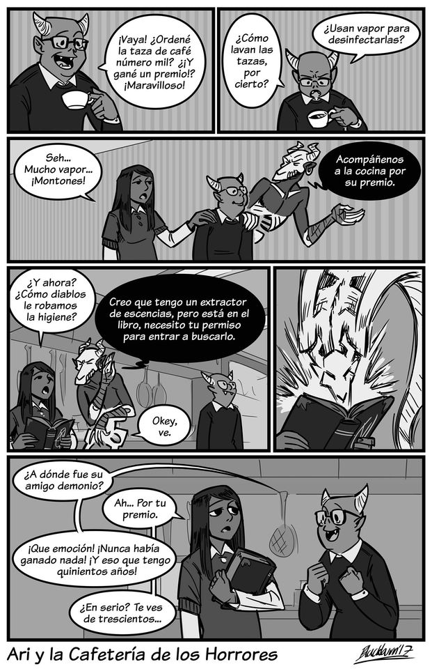 Comic Do::::Ari y la Cafeteria de los Horrores image number 83