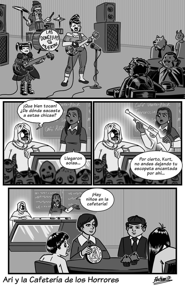 Comic Do::::Ari y la Cafeteria de los Horrores image number 87