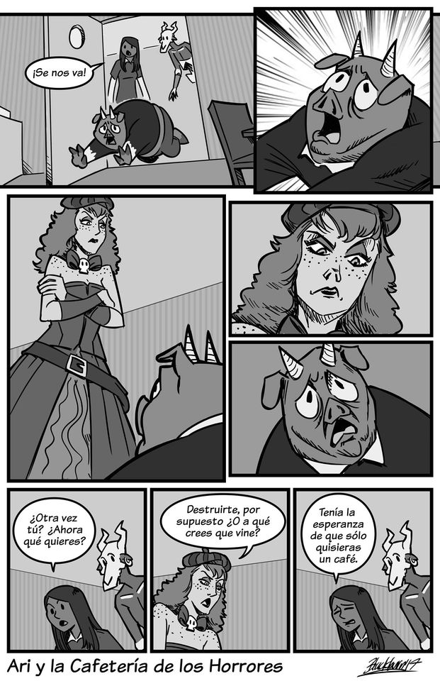 Comic Do::::Ari y la Cafeteria de los Horrores image number 97