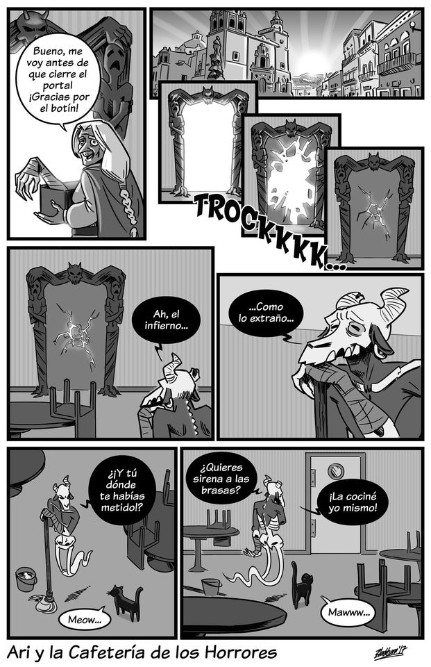 Comic Do::::Ari y la Cafeteria de los Horrores image number 98