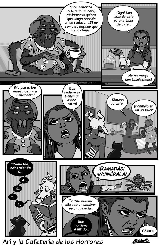 Comic Do::::Ari y la Cafeteria de los Horrores image number 99