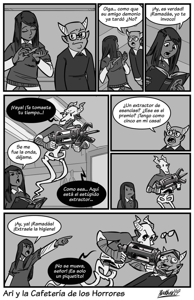 Comic Do::::Ari y la Cafeteria de los Horrores image number 100