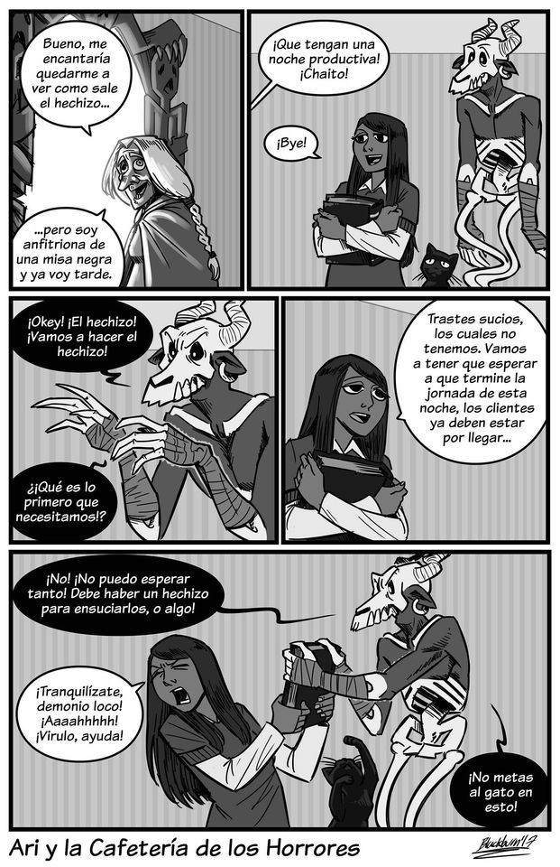 Comic Do::::Ari y la Cafeteria de los Horrores image number 102
