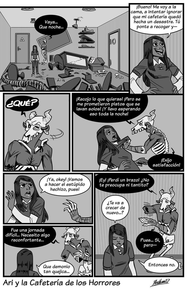 Comic Do::::Ari y la Cafeteria de los Horrores image number 109