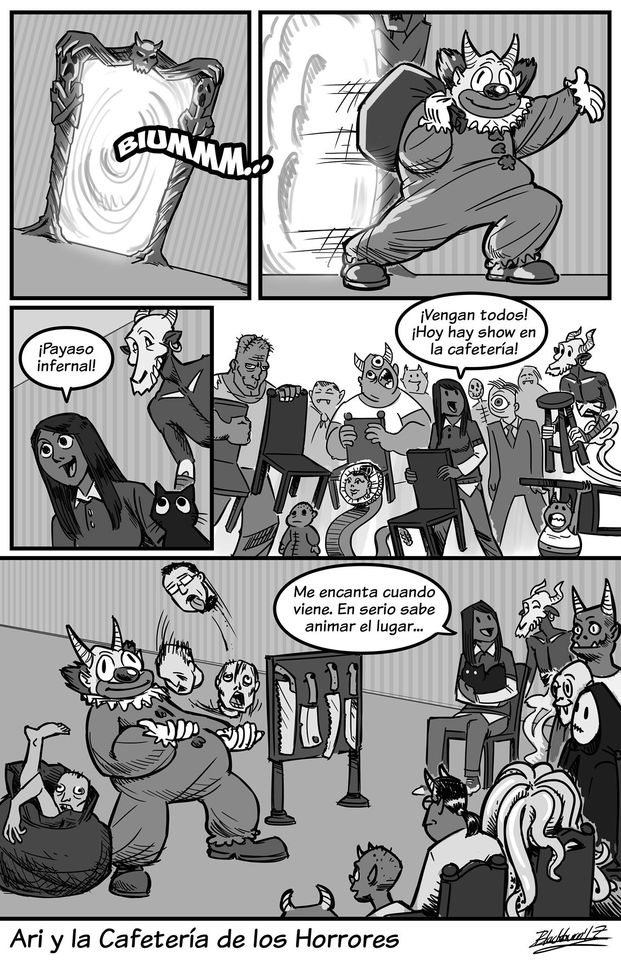 Comic Do::::Ari y la Cafeteria de los Horrores image number 110