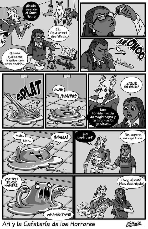 Comic Do::::Ari y la Cafeteria de los Horrores image number 119