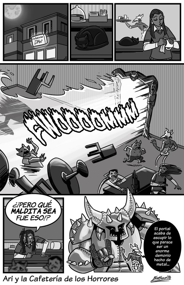 Comic Do::::Ari y la Cafeteria de los Horrores image number 124