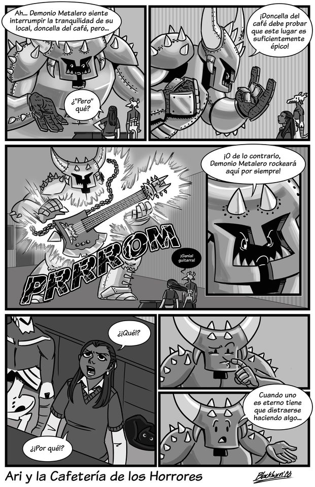 Comic Do::::Ari y la Cafeteria de los Horrores image number 125