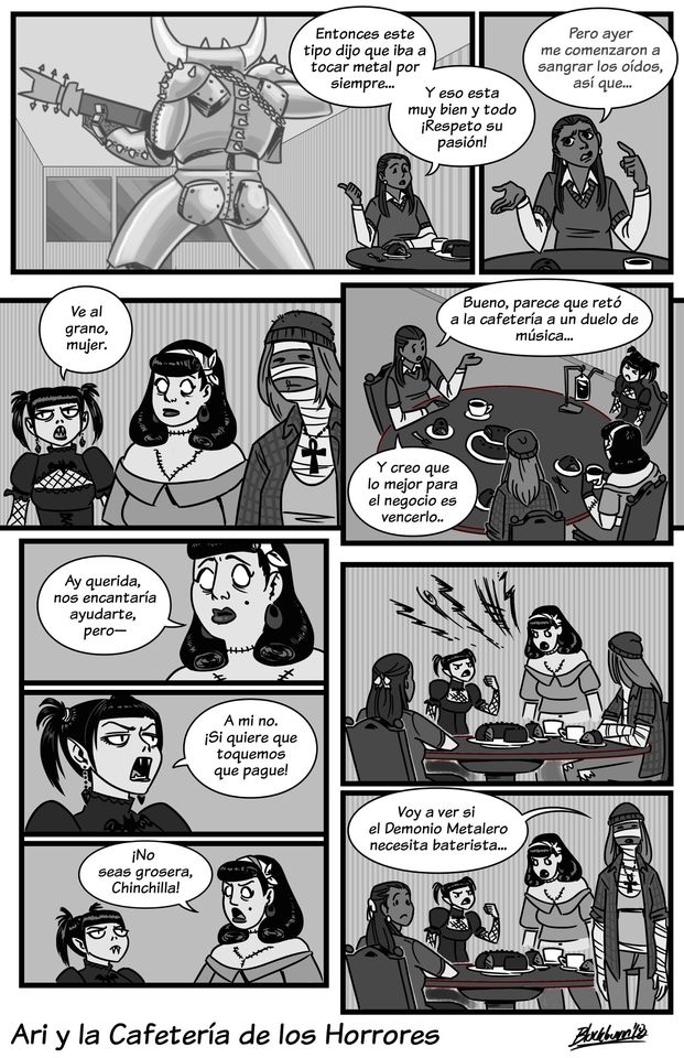 Comic Do::::Ari y la Cafeteria de los Horrores image number 127