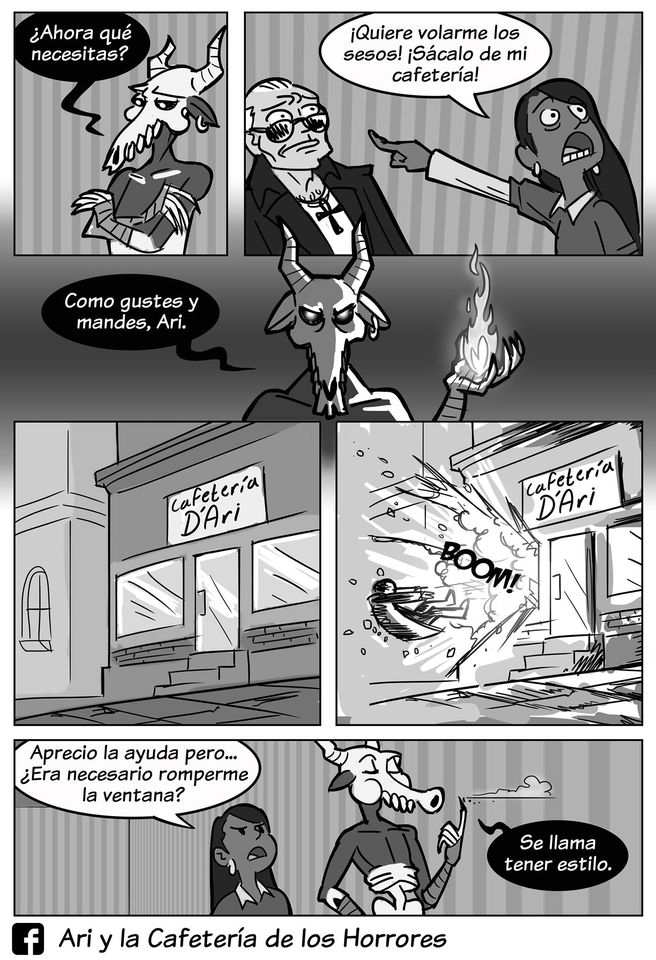 Comic Do::::Ari y la Cafeteria de los Horrores image number 14