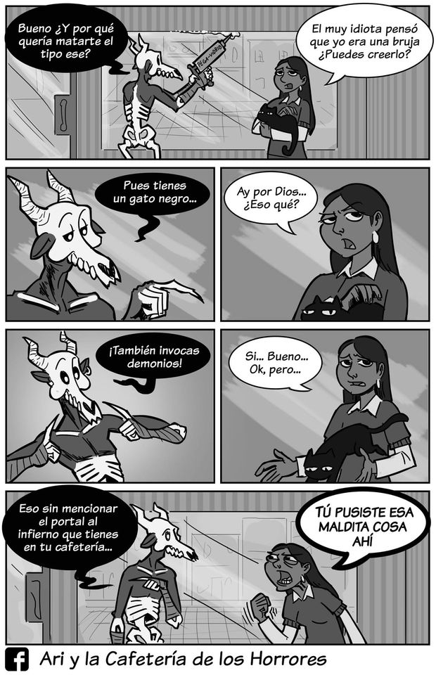 Comic Do::::Ari y la Cafeteria de los Horrores image number 16