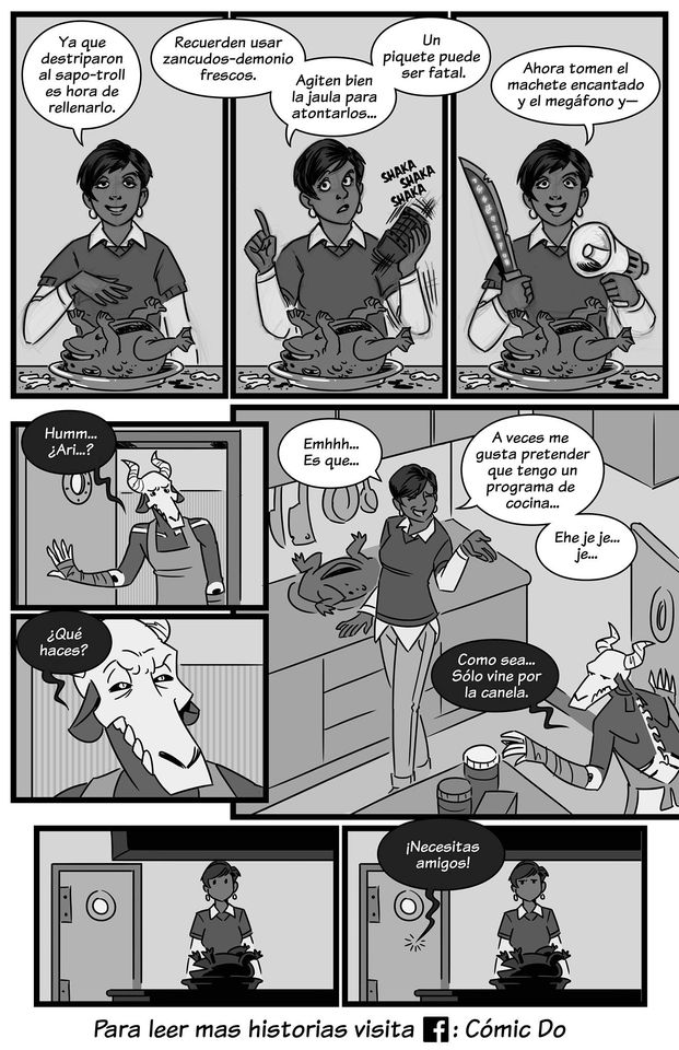 Comic Do::::Ari y la Cafeteria de los Horrores image number 175