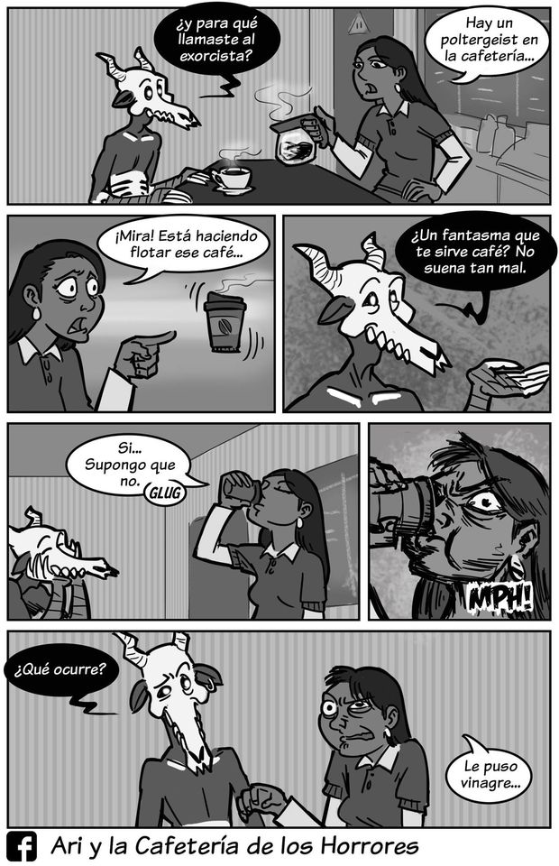 Comic Do::::Ari y la Cafeteria de los Horrores image number 17