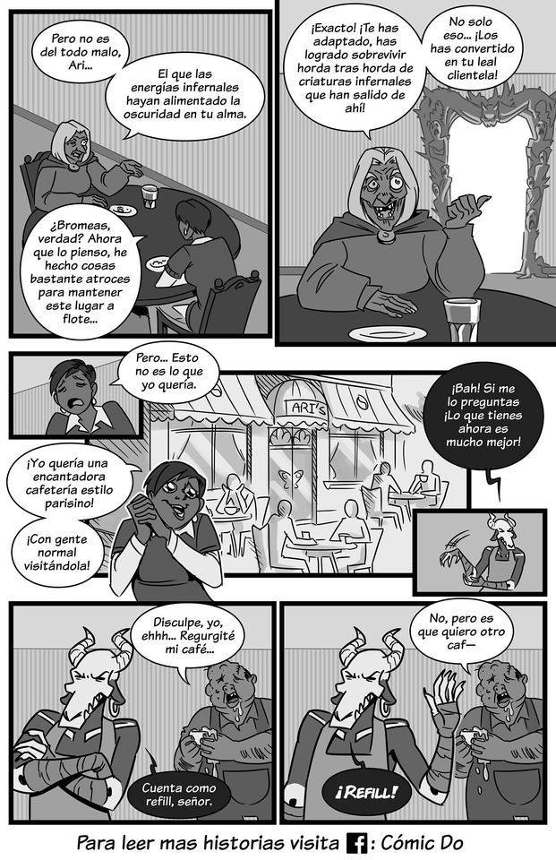Comic Do::::Ari y la Cafeteria de los Horrores image number 182