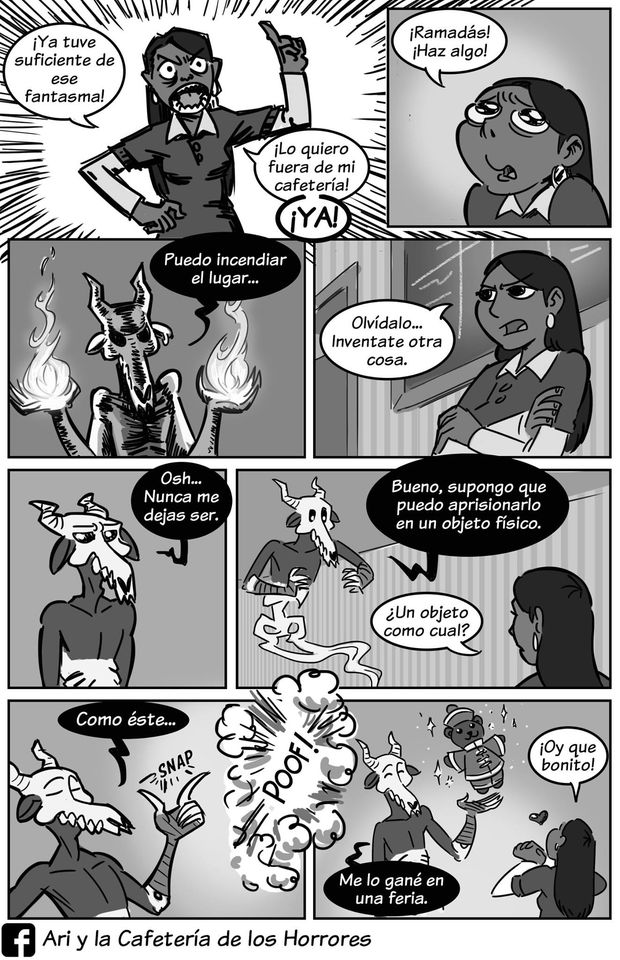 Comic Do::::Ari y la Cafeteria de los Horrores image number 18