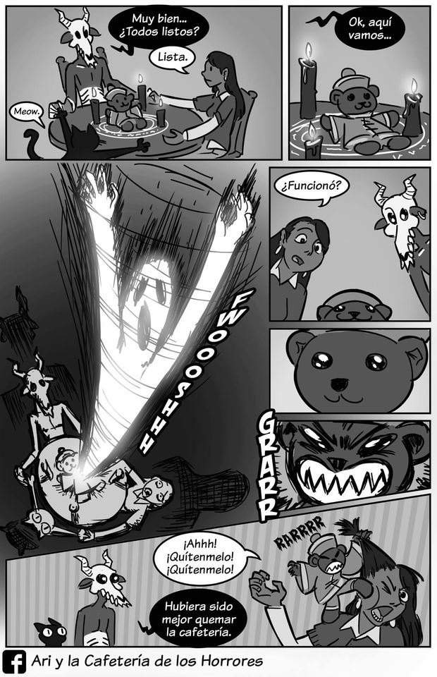 Comic Do::::Ari y la Cafeteria de los Horrores image number 19