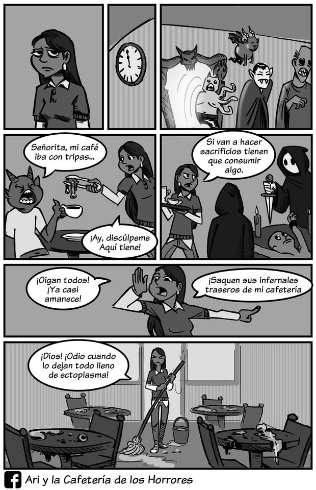 Comic Do::::Ari y la Cafeteria de los Horrores image number 22