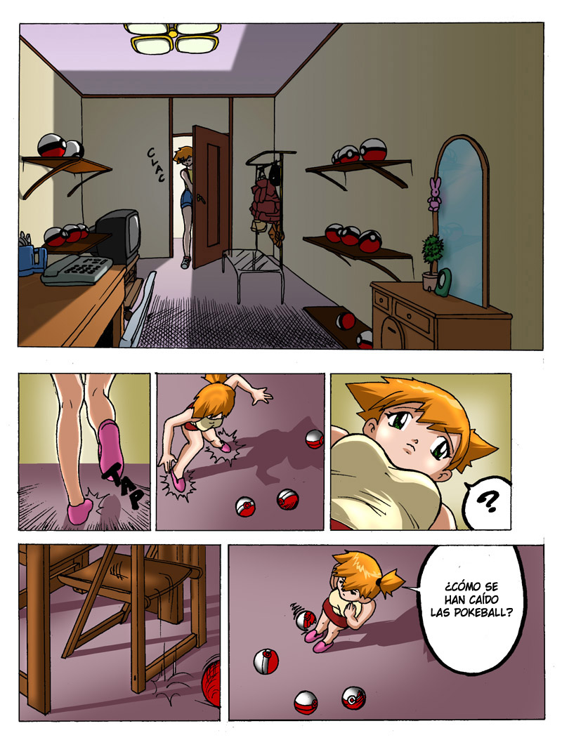 Pokeporn - Chapter 2: Mistys Room  Pokeporn - Capítulo 2: La Habitacíon De Kasumi image number 9