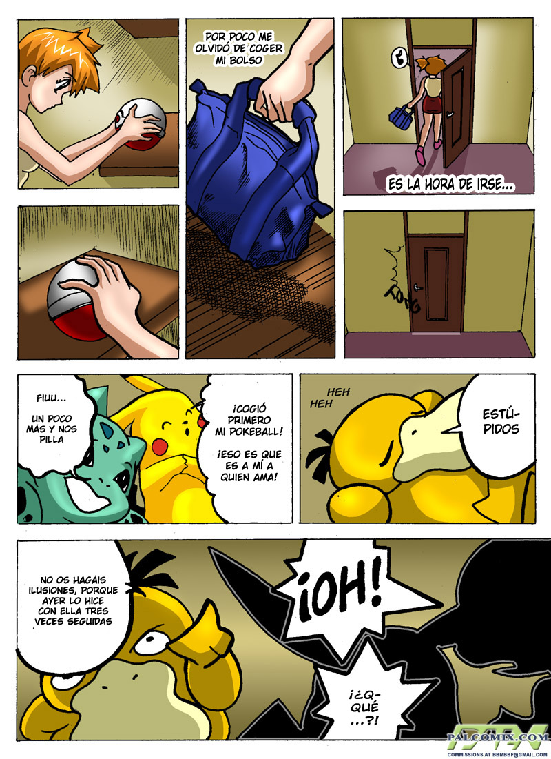 Pokeporn - Chapter 2: Mistys Room  Pokeporn - Capítulo 2: La Habitacíon De Kasumi image number 10