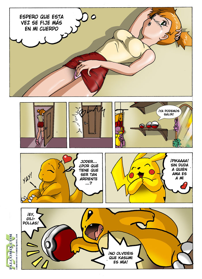 Pokeporn - Chapter 2: Mistys Room  Pokeporn - Capítulo 2: La Habitacíon De Kasumi image number 7