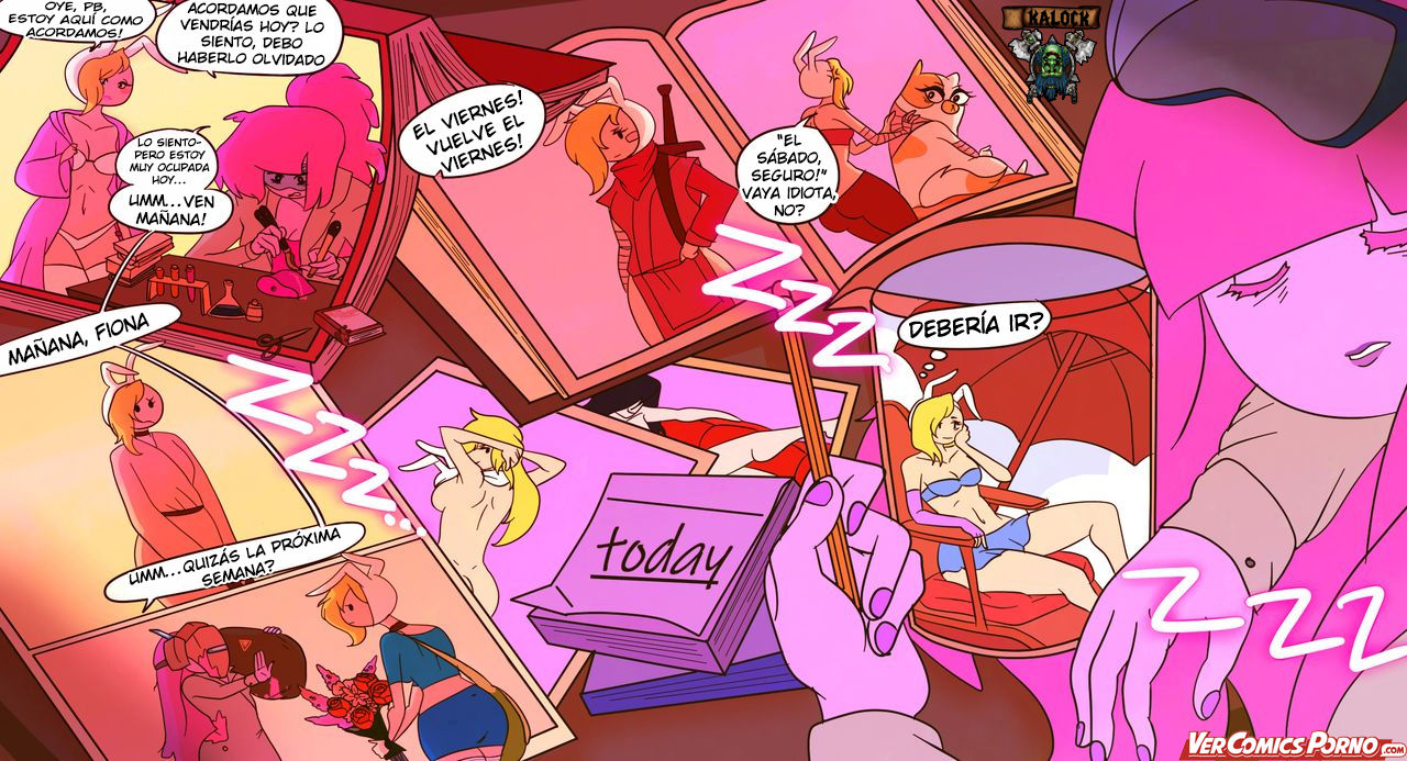 Princess Bubblegum and Fiona