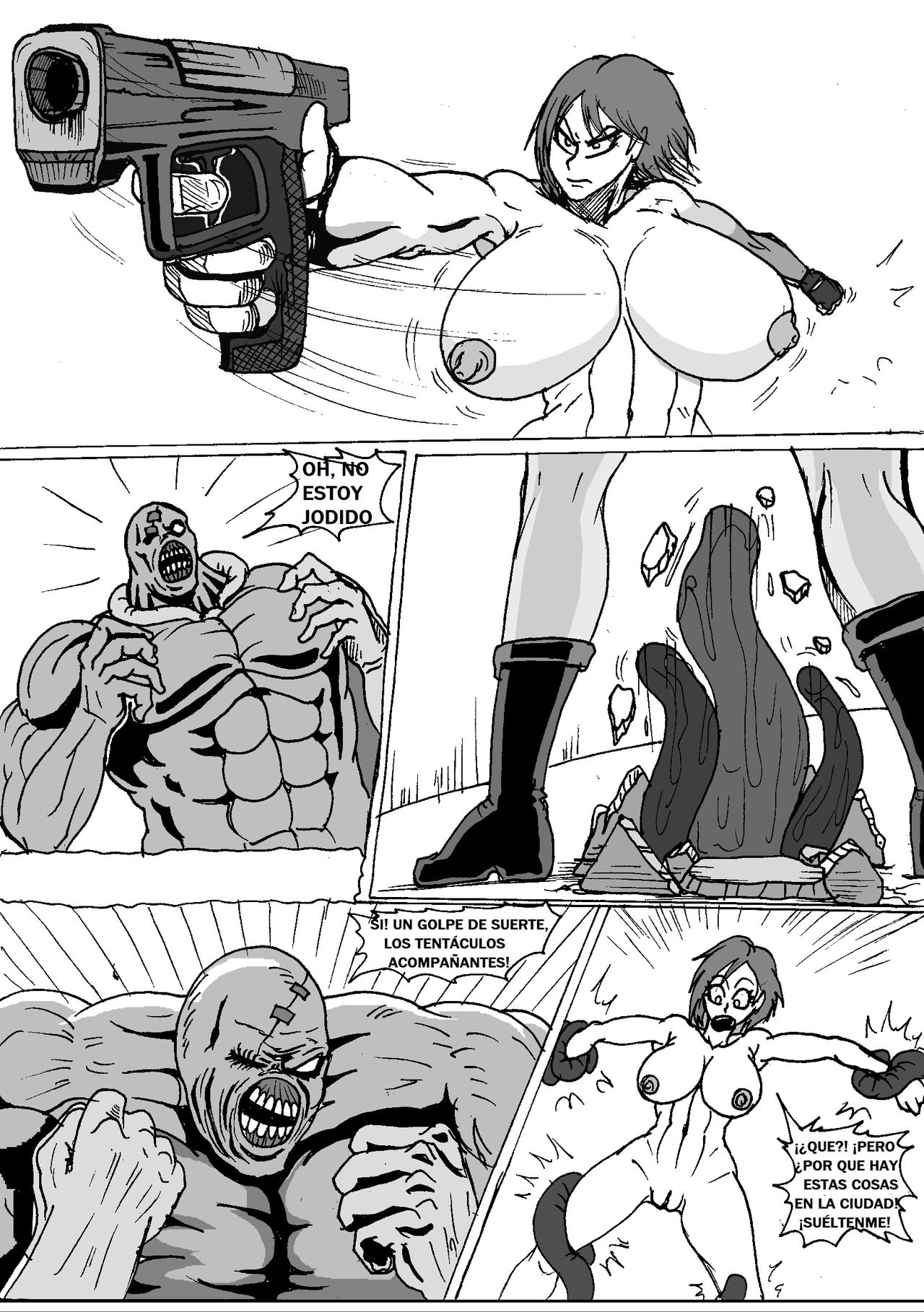 Jill Valentine vs Nemesis image number 2