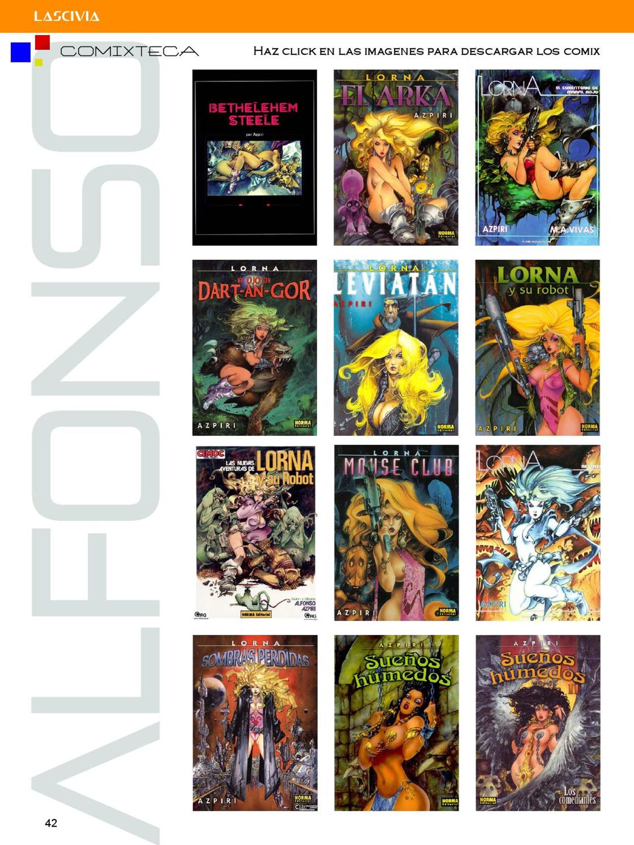 LASCIVIA magazine Vol 01 No 08 » Comics Porno en Español - Leer Gratis ...