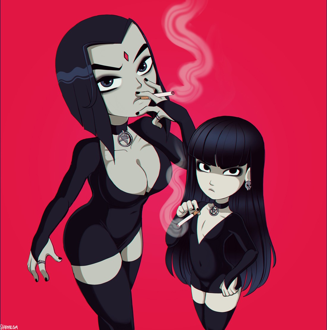 Raven Straight Shota