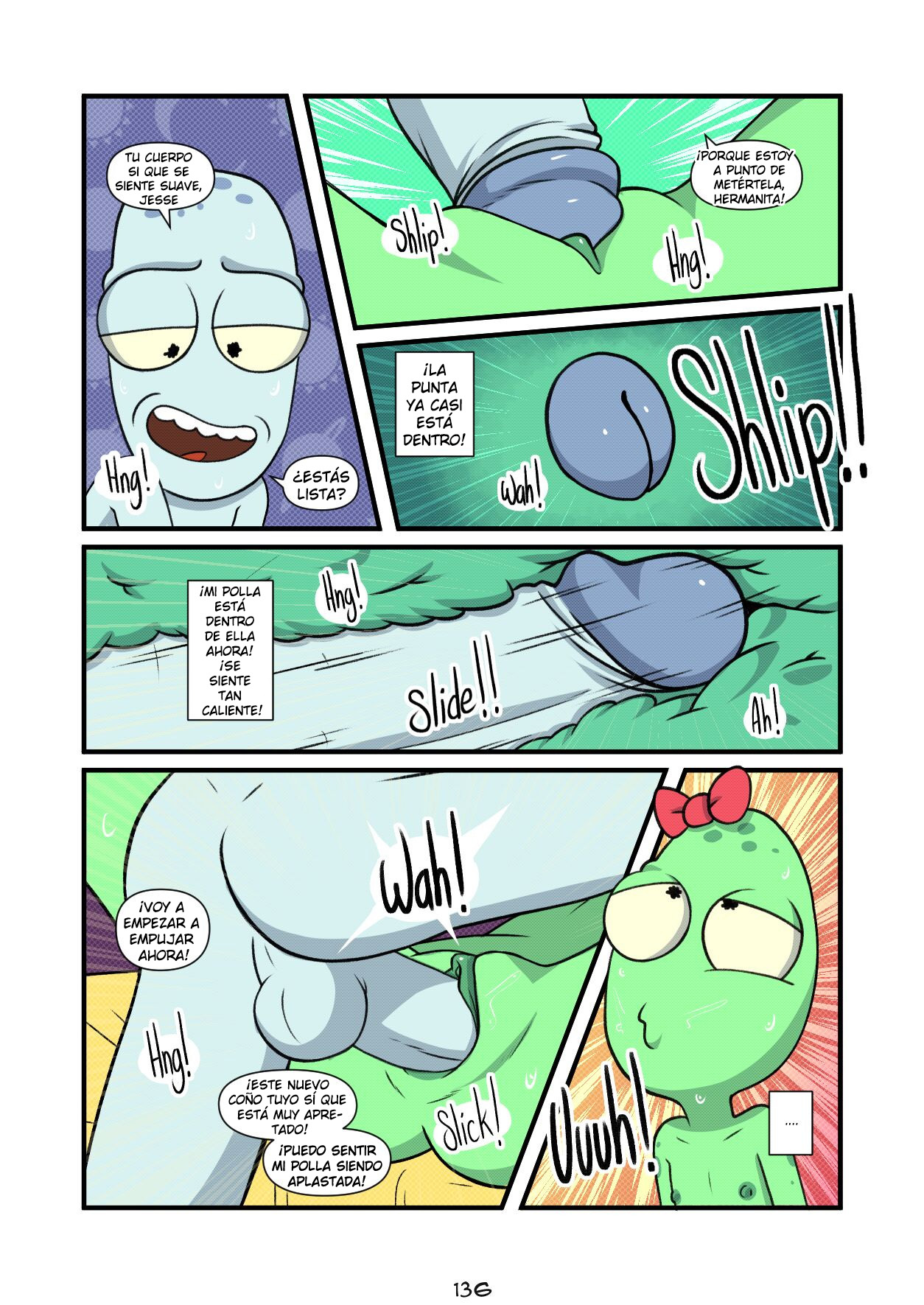 Summer Jesse!! - vs (western) parodia de comic porno en solar opposites,.  Alien comic porno.