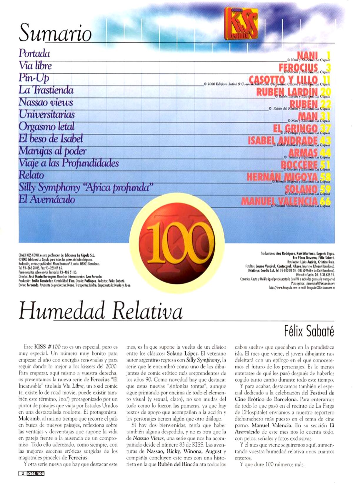 Kiss comix 100 image number 1