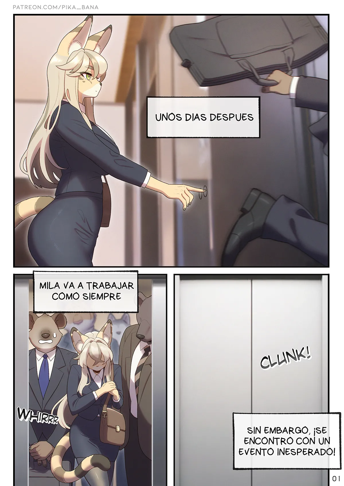 The sexretarys work + The sexret elevator image number 20