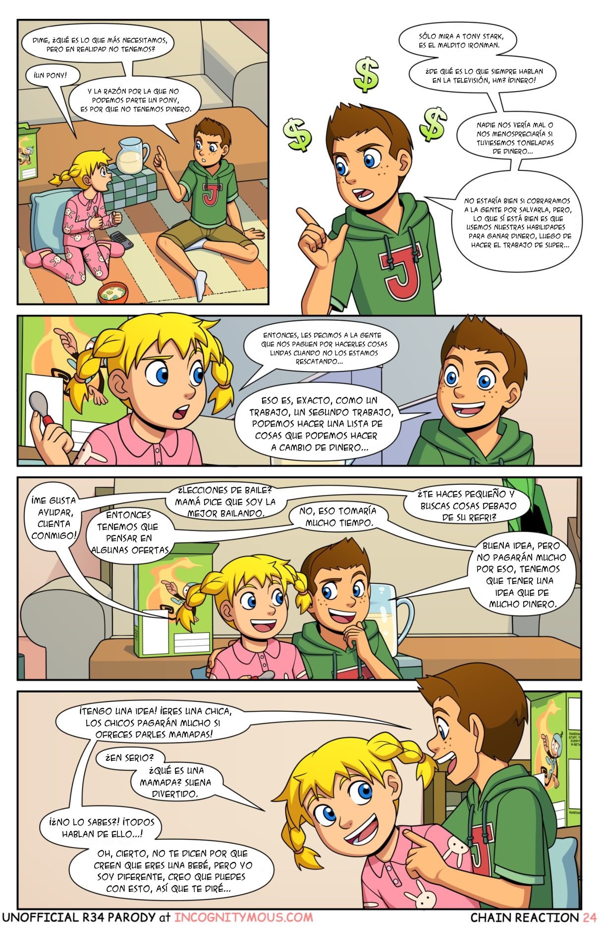 Power Pack Chain Reaction 1    Complete image number 24