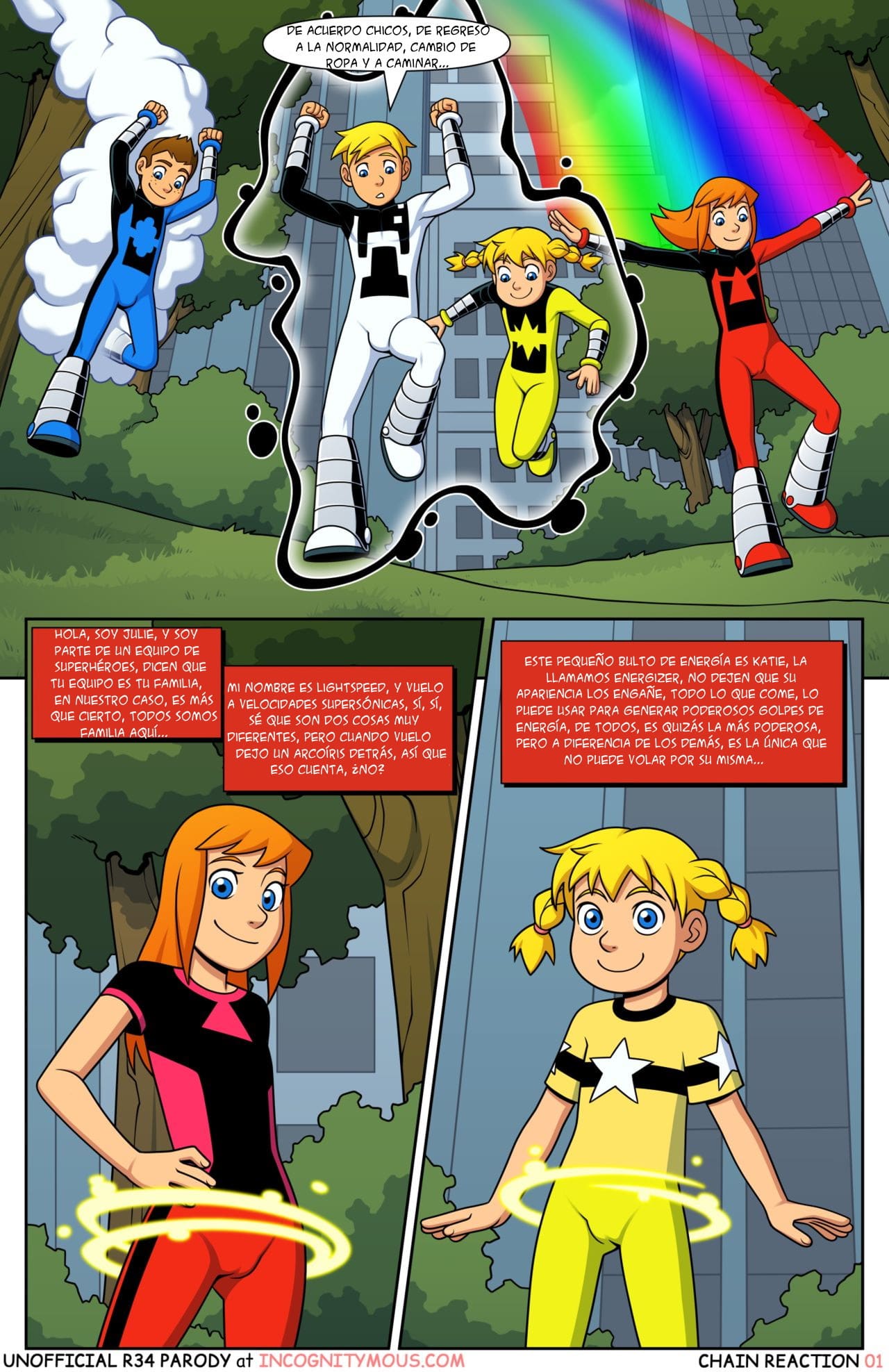 Power Pack Chain Reaction 1    Complete image number 1
