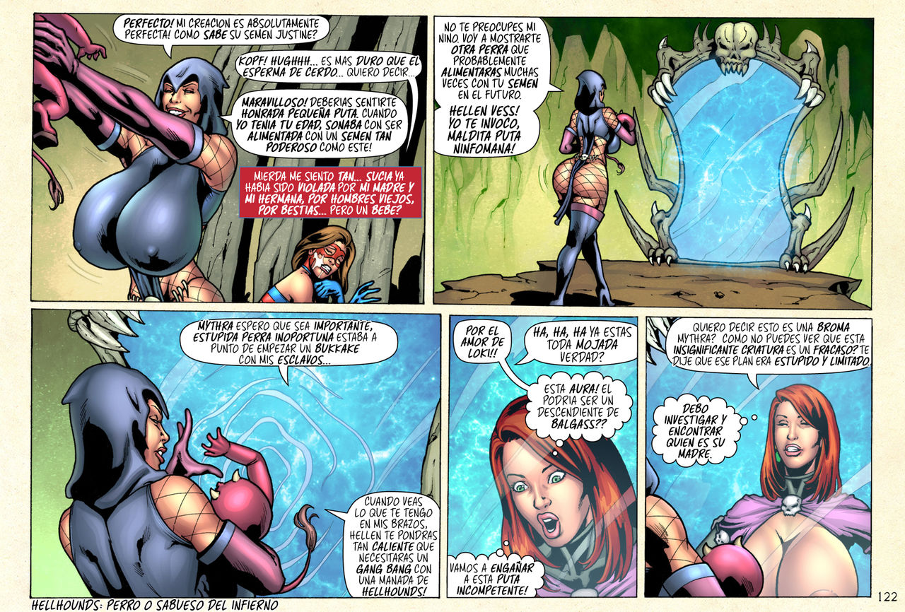 SuperHeroineComixxx - Demonic Fuck Feast in Mythras Lair! image number 123