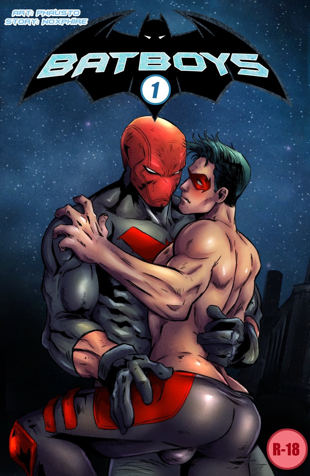 Batboys 1 porn comics. Solo machos porn comics.