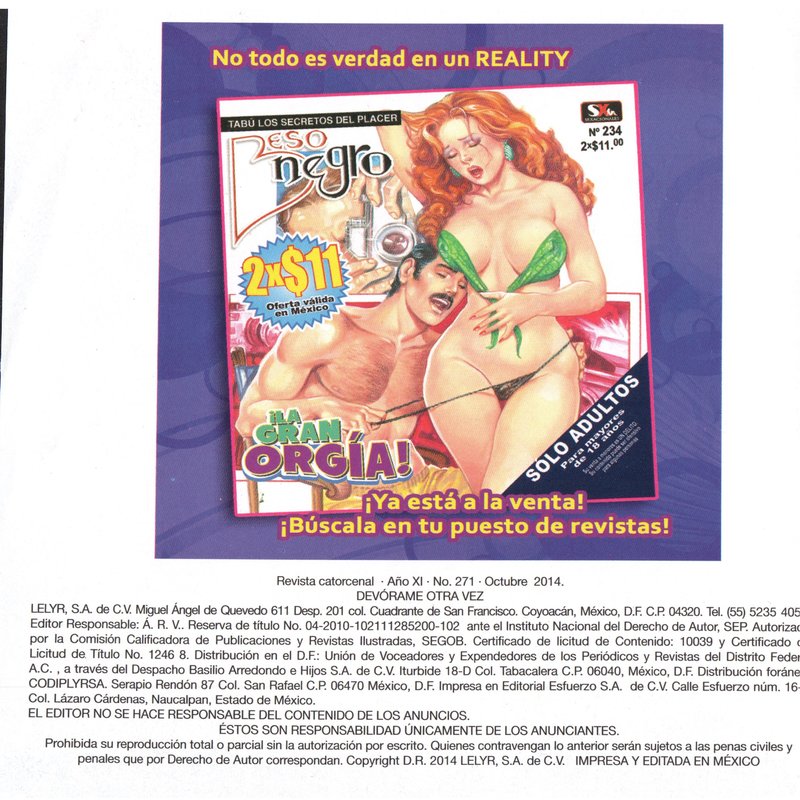 Devorame otra Vez 0271 image number 1