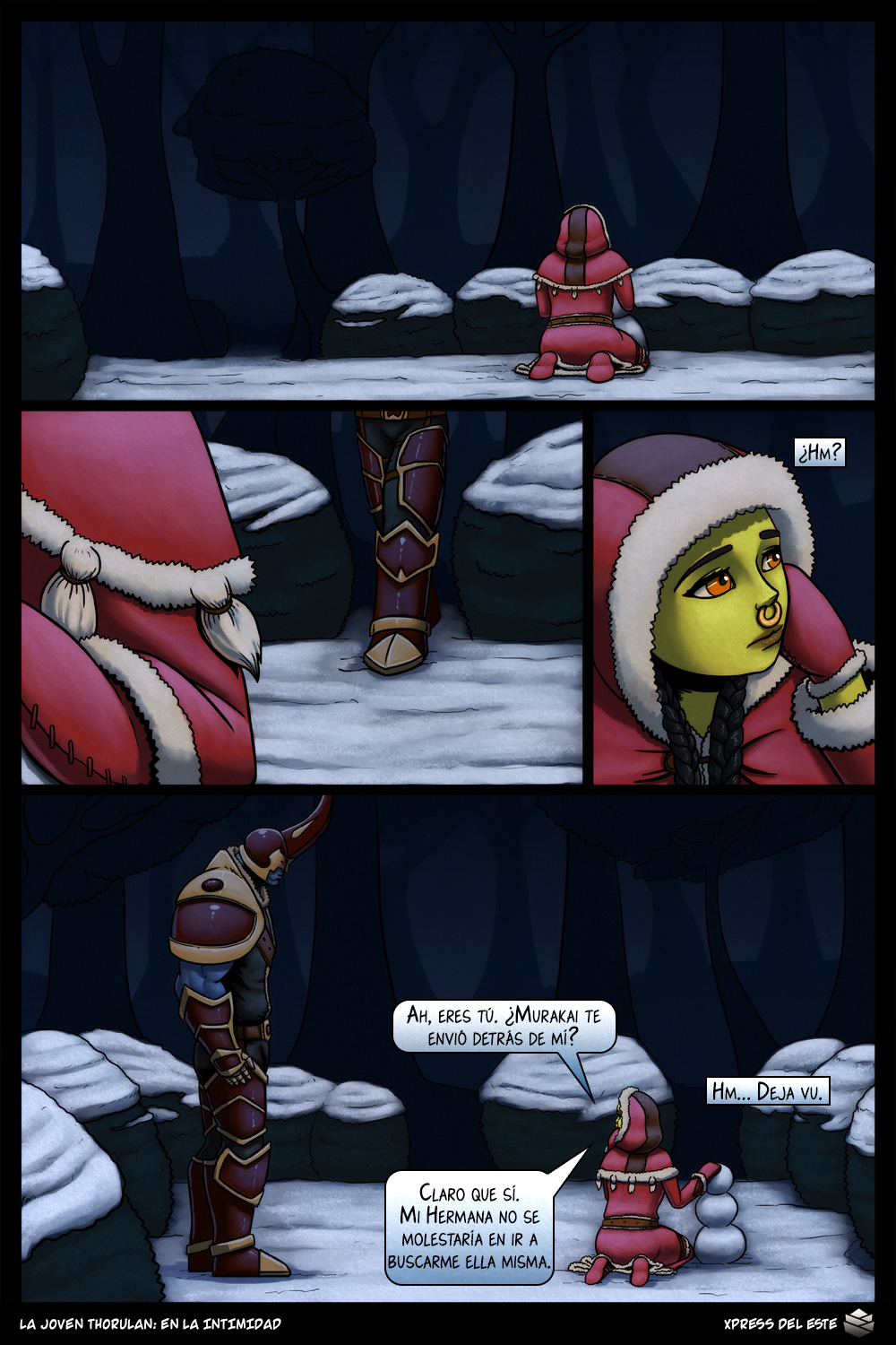 Young Thorulan: Quietly La joven Thorulan: En la intimidad =Vile= image number 2
