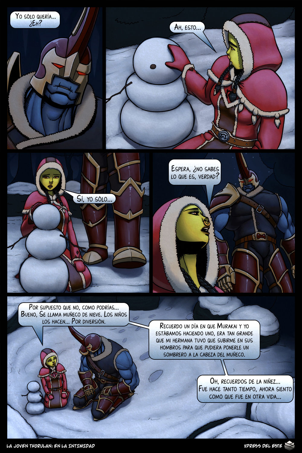 Young Thorulan: Quietly La joven Thorulan: En la intimidad =Vile= image number 3