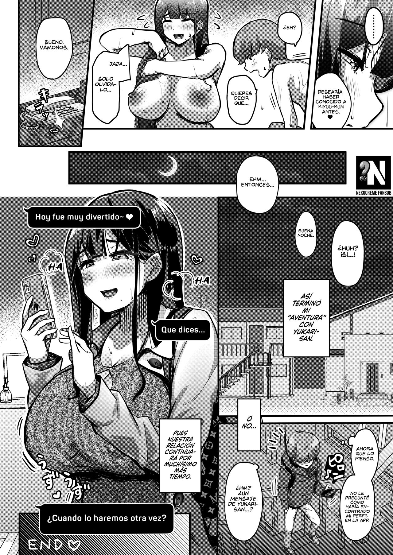 Otonari-san no Muchimuchi Wakazuma to Matching Shichatta Hanashi  Cómo me Emparejé con la Esposa Regordeta de mi Vecino image number 29