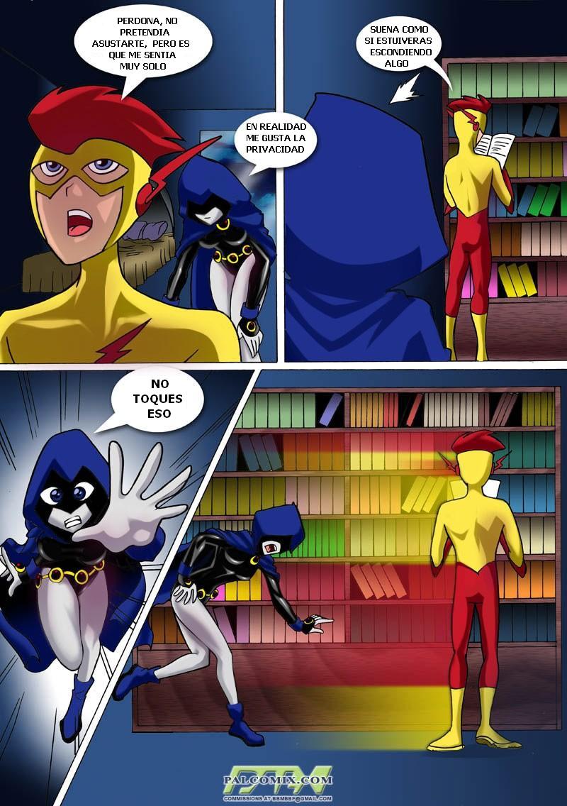 Raven X Kid Flash image number 1