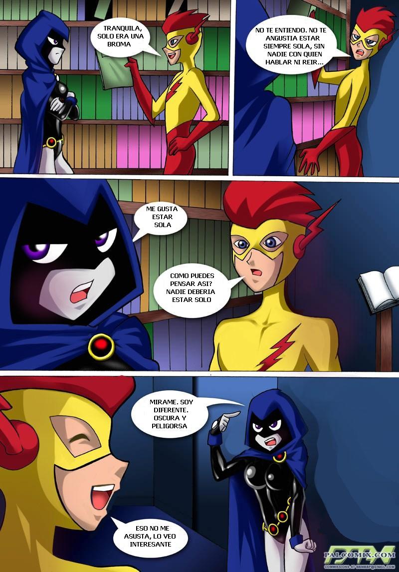 Raven X Kid Flash image number 2