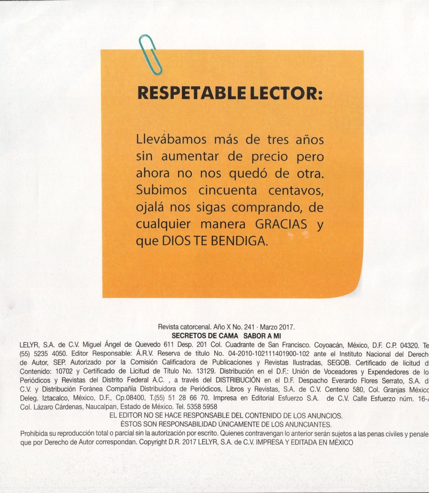 Sabor a Mi 0241 image number 1