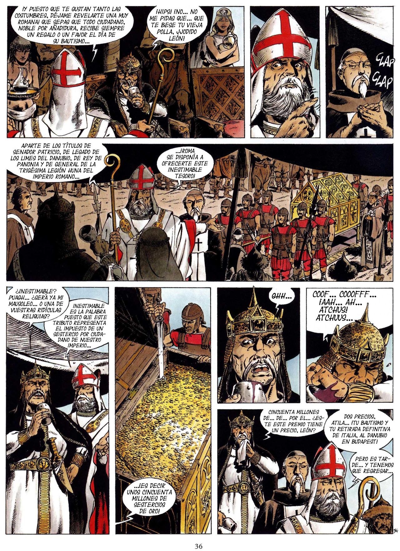 Atila mon Amour 06 - Ver Roma y Morir image number 36