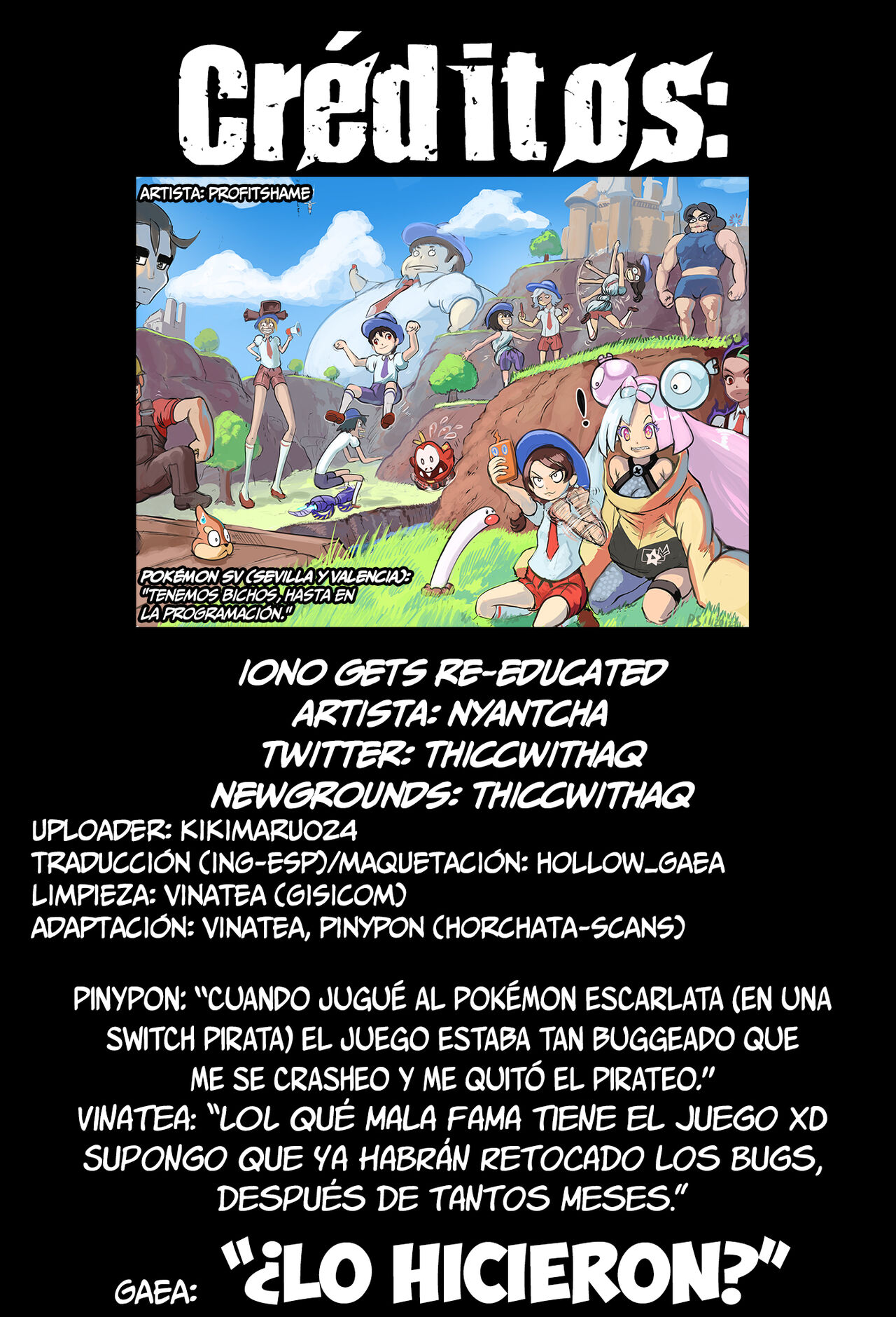 Iono gets re-educated  A e-Nigma la e-ducan de cabo a Rabo image number 5